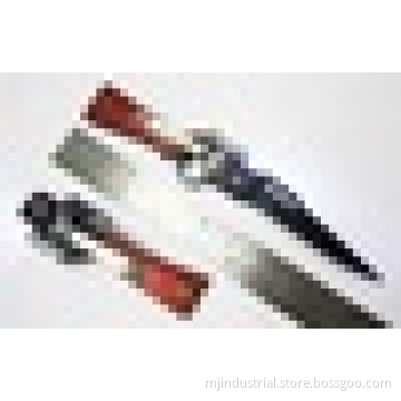 Survival folding knife with LED light